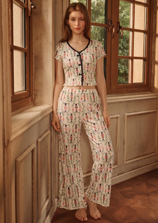 TOY SOLDIERS SHORT SLEEVES PJS | MODA PLUS | SM26781