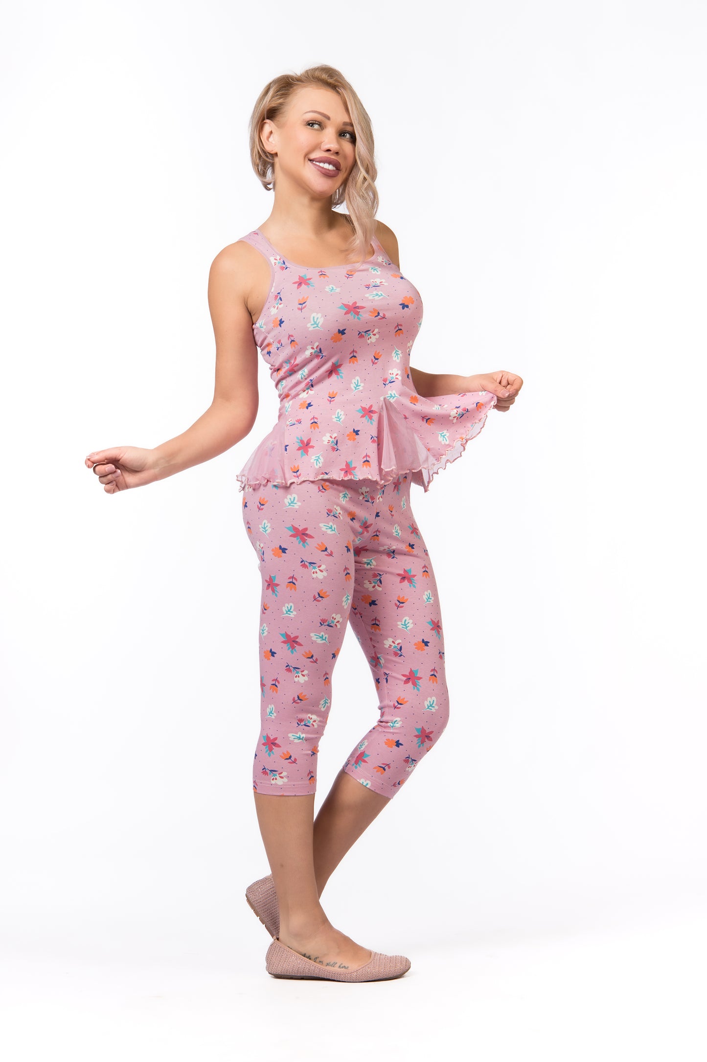 Sassy Pink Pajamas | Easy By Plus | Night Wear